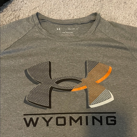 Under Armour Other - Under Armour Gray and Orange Men's Tee